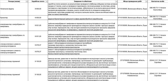 Де, скільки та за що на Волині готові платити від 8-ми до 30-ти тисяч гривень в місяць: ТОП вакансії 